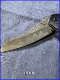 LES VOORHIES/FAISAL YAMIN Full Dress Custom Flipper Knife XL Longclaw Flipper