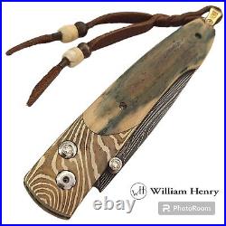 LIMITED EDITION 2006 William Henry Knife Diamonds With Original Box