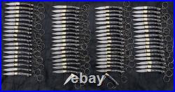 LOT OF 100 2.12 CUSTOM HAND MADE STAINLESS STEEL KEY CHAIN Folding Knife