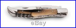 Laguiole en Aubrac Folding Knife with Solid Horn handle, 12cm
