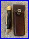 Last Frontier Folding Knife Made In Wasilla AK USA 3.5 Blade Buck 110 Style