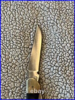 Last Frontier Folding Knife Made In Wasilla AK USA 3.5 Blade Buck 110 Style