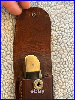 Last Frontier Folding Knife Made In Wasilla AK USA 3.5 Blade Buck 110 Style