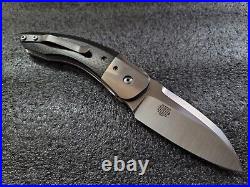 Lee Williams & Tashi Bharucha Paris/Texas, Kickstop Washer Flipper, Custom Knife