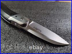 Lee Williams & Tashi Bharucha Paris/Texas, Kickstop Washer Flipper, Custom Knife