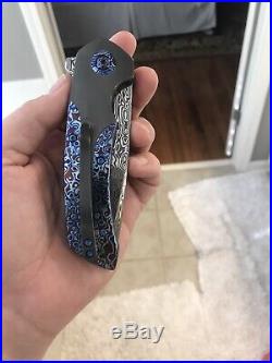 Les Voorhies void Timascus And Zirc Knife