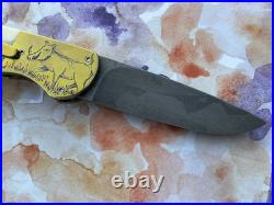 Liner Locking Top Flipper Pocket Knife Theuns Prinsloo