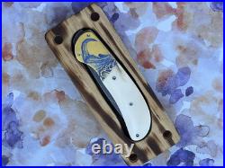 Liner Locking Top Flipper Pocket Knife Theuns Prinsloo