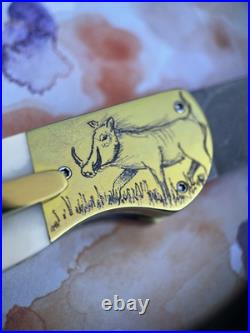 Liner Locking Top Flipper Pocket Knife Theuns Prinsloo