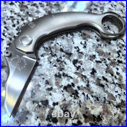 Liong Mah Design /Brad Southard Collaboration Custom Handmade Krambit Knife RARE