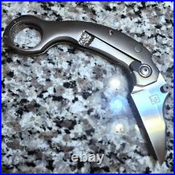 Liong Mah Design /Brad Southard Collaboration Custom Handmade Krambit Knife RARE
