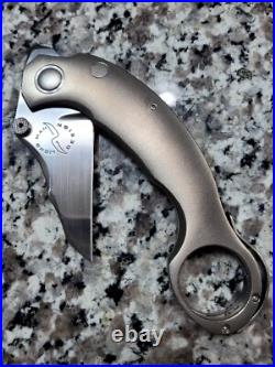 Liong Mah Design /Brad Southard Collaboration Custom Handmade Krambit Knife RARE