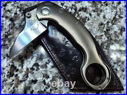 Liong Mah Design /Brad Southard Collaboration Custom Handmade Krambit Knife RARE