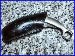 Liong Mah Design /Brad Southard Collaboration Custom Handmade Krambit Knife RARE