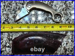 Liong Mah Design /Brad Southard Collaboration Custom Handmade Krambit Knife RARE