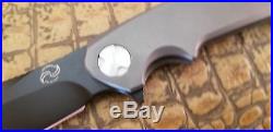 Liong Mah Designs Battl Box Nuk KNIFE D2 EDC MOD TANTO flipper BLADE LMDNUK
