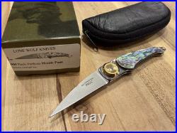 Lone Wolf Paul Perfecto LM18900 Mosaic Paua Limited Edition 2.25 Wharncliffe