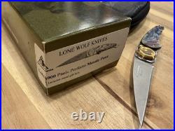 Lone Wolf Paul Perfecto LM18900 Mosaic Paua Limited Edition 2.25 Wharncliffe