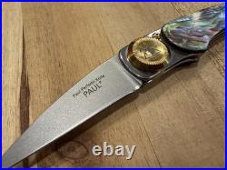 Lone Wolf Paul Perfecto LM18900 Mosaic Paua Limited Edition 2.25 Wharncliffe