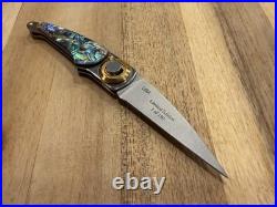 Lone Wolf Paul Perfecto LM18900 Mosaic Paua Limited Edition 2.25 Wharncliffe