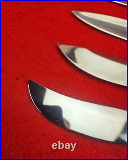 Lot Of (4) Corbit Sigman Custom Knives Stag & Wood Not Randall Made