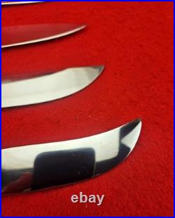 Lot Of (4) Corbit Sigman Custom Knives Stag & Wood Not Randall Made