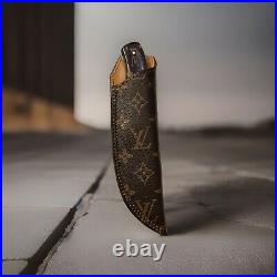 Louis Vuitton 8in Damascus Blade With Sheath