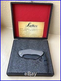 Luther Knives Prototype Warnaught NEW
