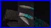 Luxury Turquoise Damascus Knife Handcrafted U0026 Razor Sharp USA Knifecollector