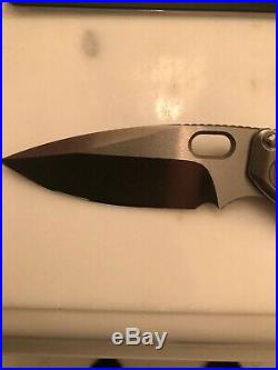 MARFIONE/STRIDER Custom MSG-3 Flipper Knife