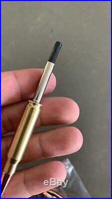 MIck Strider Custom, Strider Knife Bullet Pen made from 2 spent. 308 Casings