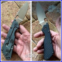 MSC Mick Strider Customs Knives SMF Copper Beryllium CuBe Spearpoint Blade