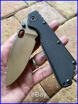 MSC Mick Strider Customs Knives SMF Copper Beryllium CuBe Spearpoint Blade