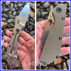 MSC Mick Strider Customs Knives SMF G10 Lego Grip CPM-S30V CC Spearpoint Knife