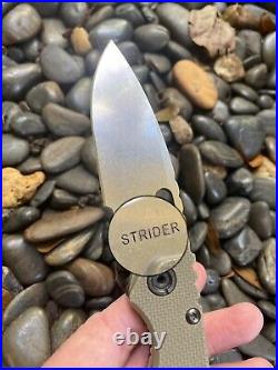 MSC Mick Strider Customs Knives SMF G10 Lego Grip CPM-S30V CC Spearpoint Knife