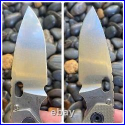 MSC Mick Strider Customs Knives SMF G10 Lego Grip CPM-S30V CC Spearpoint Knife