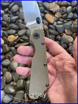 MSC Mick Strider Customs Knives SMF G10 Lego Grip CPM-S30V CC Spearpoint Knife