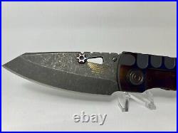 Magnumworks Pantheon Full Custom Folding Knife 2017 LEFT HANDED