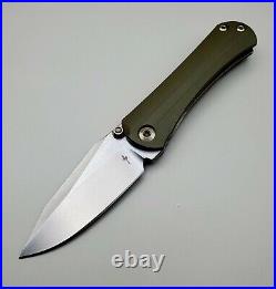 Marfione Custom Borka Blades Collab SBDP Green G10 M390 2021 Blade Show Limited