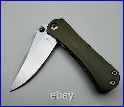 Marfione Custom Borka Blades Collab SBDP Green G10 M390 2021 Blade Show Limited