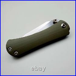 Marfione Custom Borka Blades Collab SBDP Green G10 M390 2021 Blade Show Limited