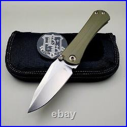 Marfione Custom Borka Blades Collab SBDP Green G10 M390 2021 Blade Show Limited