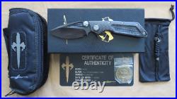 Marfione Custom DOC Folding Knife Carbon Fiber 2015