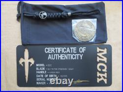 Marfione Custom DOC Folding Knife Carbon Fiber 2015