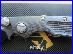 Marfione Custom DOC Folding Knife Carbon Fiber 2015