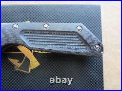 Marfione Custom DOC Folding Knife Carbon Fiber 2015