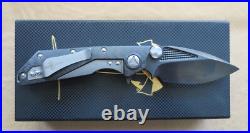Marfione Custom DOC Folding Knife Carbon Fiber 2015
