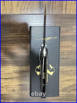 Marfione Custom Knives Socom Elite with Brass Inlay and M390 Tanto Blade
