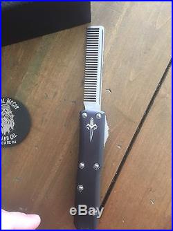 Marfione Microtech Knife Beard Comb