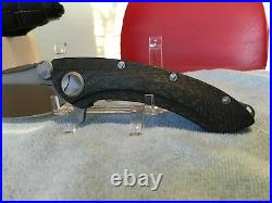 Marifone Whale Shark Hand-rub Satin 30k Carbon Fiber Microtech Ultra Rare